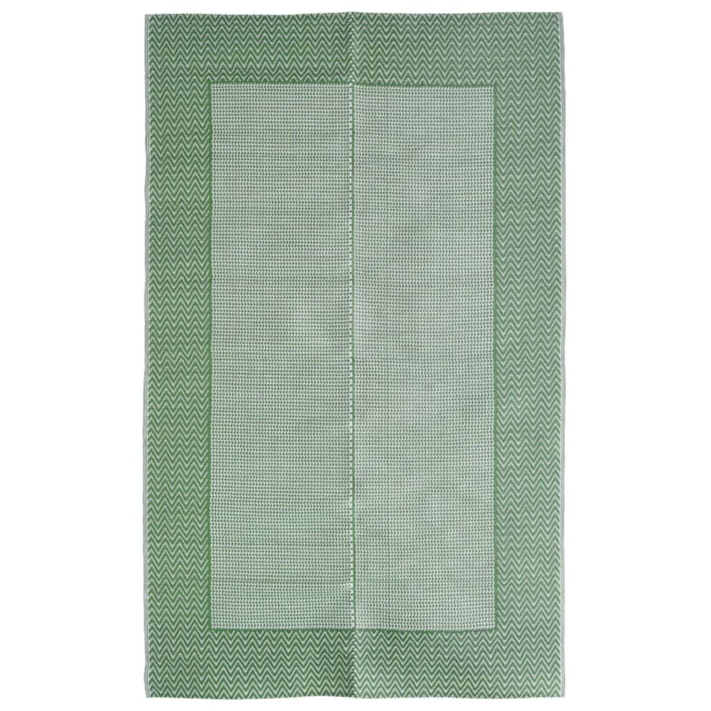 vidaXL Outdoor Rug ARAKIL Green 190x290 cm PP