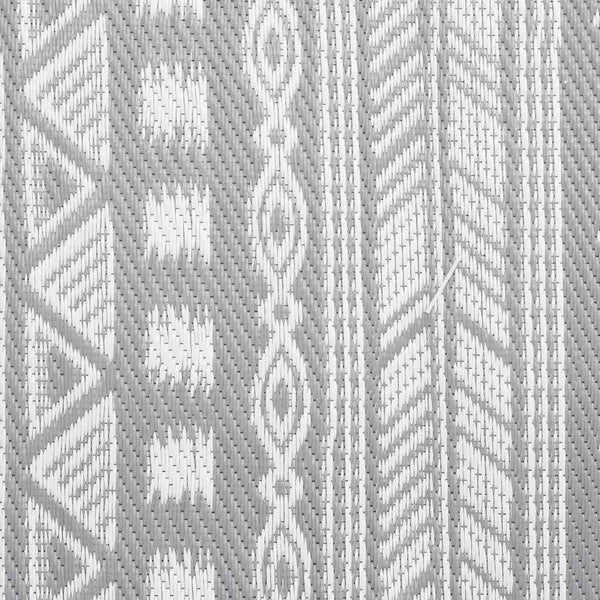 vidaXL Outdoor Rug ARAKIL Grey 120x180 cm PP