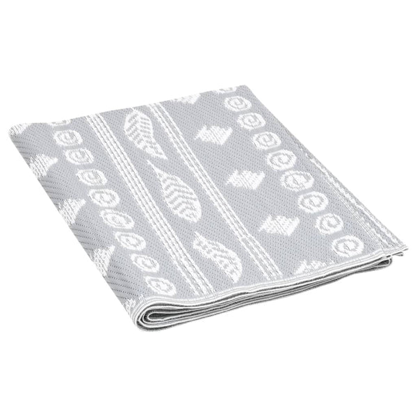 vidaXL Outdoor Rug ARAKIL Grey 160x230 cm PP