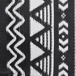 vidaXL Outdoor Rug ARAKIL Black 80x150 cm PP