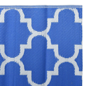 vidaXL Outdoor Rug ARAKIL Blue 80x150 cm PP