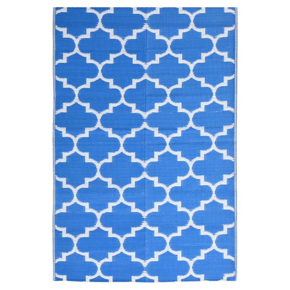 vidaXL Outdoor Rug ARAKIL Blue 120x180 cm PP