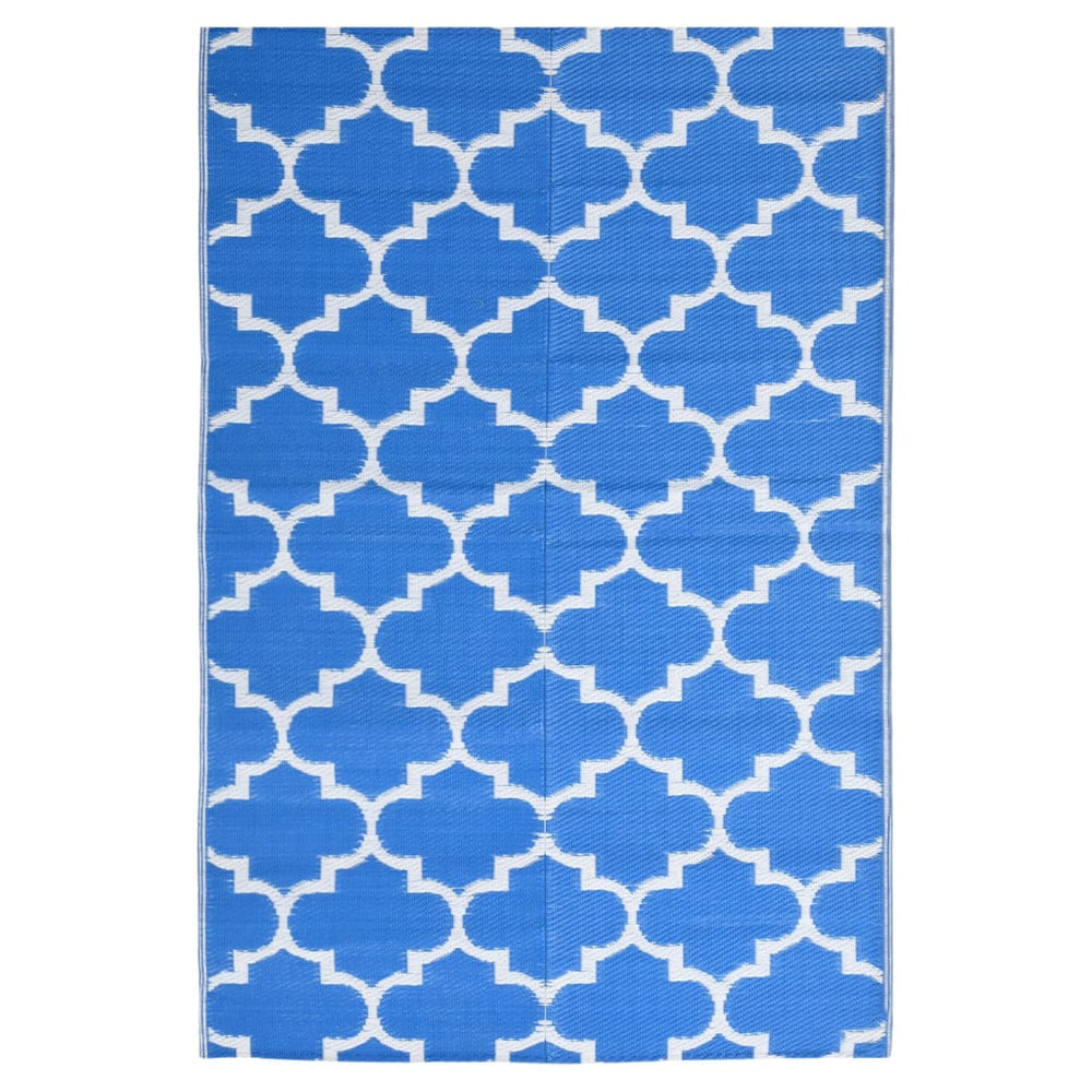 vidaXL Outdoor Rug ARAKIL Blue 160x230 cm PP