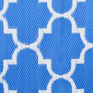 vidaXL Outdoor Rug ARAKIL Blue 190x290 cm PP