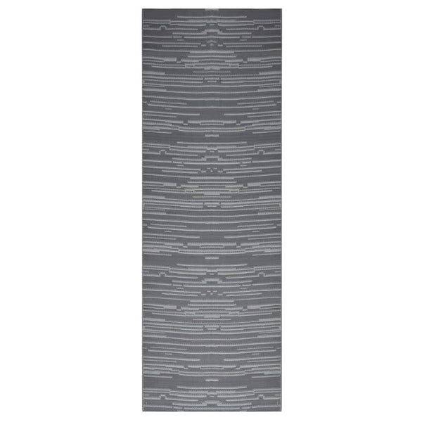 vidaXL Outdoor Rug ARAKIL Anthracite 80x250 cm PP