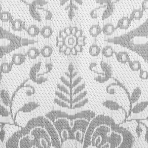 vidaXL Outdoor Rug ARAKIL Light Grey 80x250 cm PP
