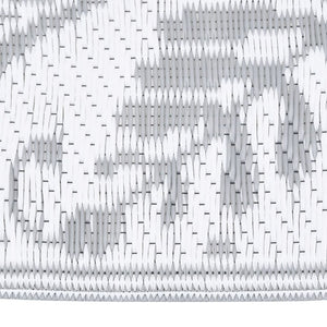 vidaXL Outdoor Rug ARAKIL Light Grey 140x200 cm PP