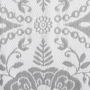 vidaXL Outdoor Rug ARAKIL Light Grey 140x200 cm PP