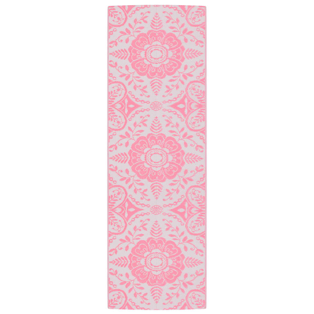 vidaXL Outdoor Rug ARAKIL Pink 80x250 cm PP