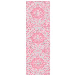 vidaXL Outdoor Rug ARAKIL Pink 80x250 cm PP