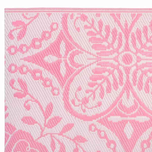 vidaXL Outdoor Rug ARAKIL Pink 80x250 cm PP