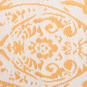 vidaXL Outdoor Rug ARAKIL Yellow 140x200 cm PP