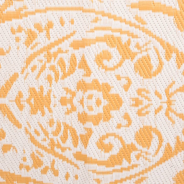 vidaXL Outdoor Rug ARAKIL Yellow 140x200 cm PP