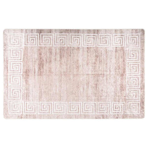 vidaXL Washable Rug 80x150 cm Beige