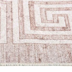 vidaXL Washable Rug 80x150 cm Beige