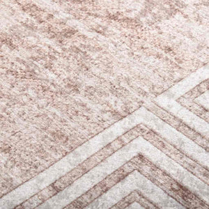 vidaXL Washable Rug 80x150 cm Beige