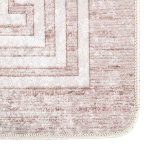 vidaXL Washable Rug 80x150 cm Beige