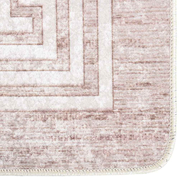 vidaXL Washable Rug 80x150 cm Beige