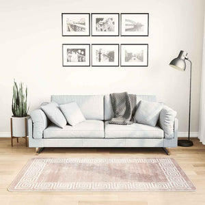 vidaXL Washable Rug 80x150 cm Beige