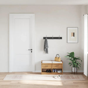 vidaXL Washable Rug 80x300 cm Beige