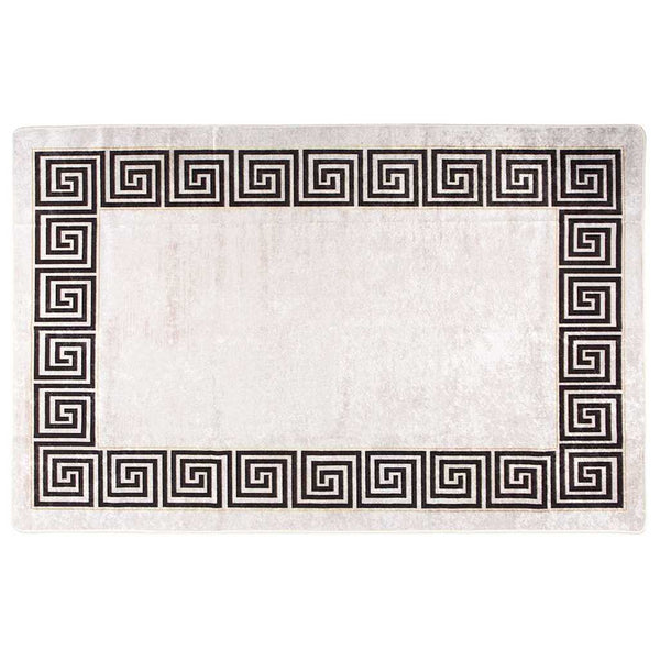 vidaXL Washable Rug 160x230 cm Light Beige