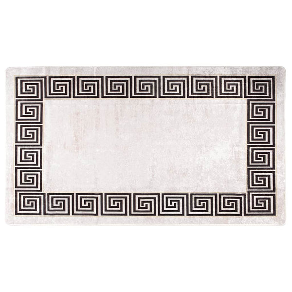 vidaXL Washable Rug 190x300 cm Light Beige