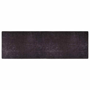 vidaXL Washable Rug 80x300 cm Anthracite