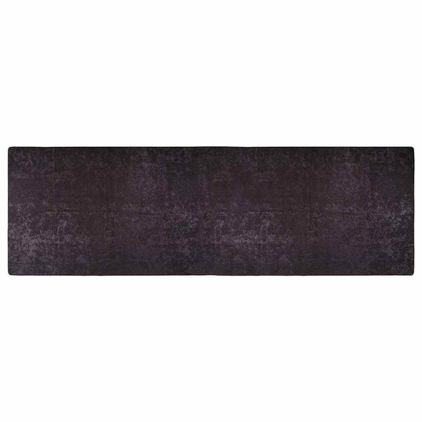vidaXL Washable Rug 80x300 cm Anthracite