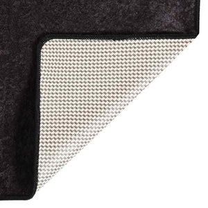vidaXL Washable Rug 80x300 cm Anthracite