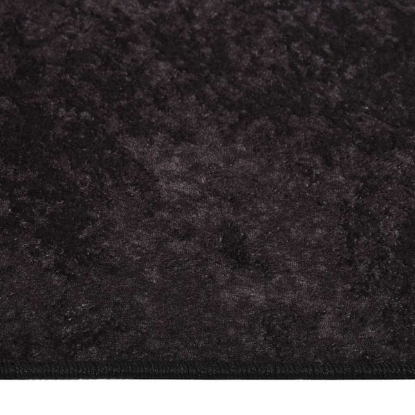 vidaXL Washable Rug 160x230 cm Anthracite