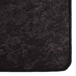 vidaXL Washable Rug 190x300 cm Anthracite