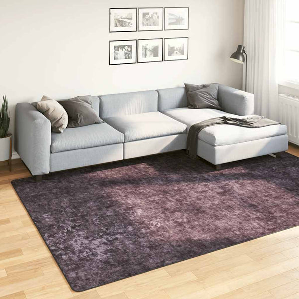 vidaXL Washable Rug 190x300 cm Anthracite