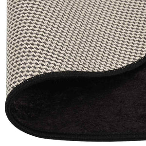vidaXL Washable Rug φ120 cm Anthracite