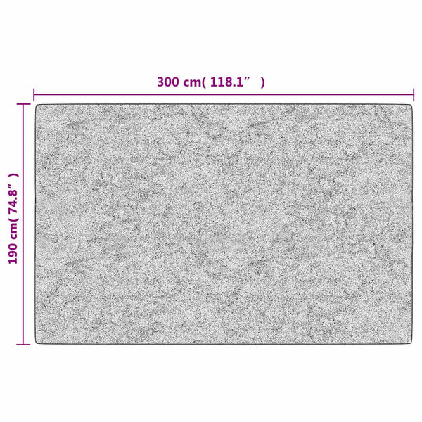 vidaXL Washable Patchwork Rug Multicolour 190x300 cm