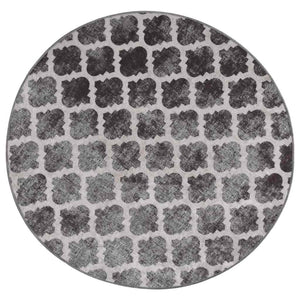 vidaXL Washable Rug Multicolour φ120 cm