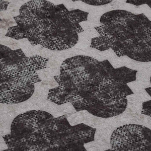 vidaXL Washable Rug Multicolour φ120 cm
