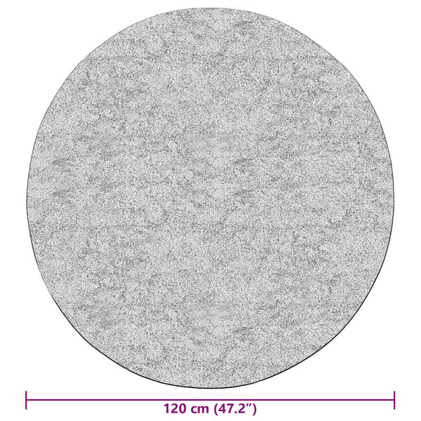 vidaXL Washable Rug Multicolour φ120 cm