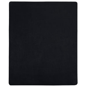 vidaXL Fitted Sheets 2 pcs. Jersey Black 180x200 cm Cotton
