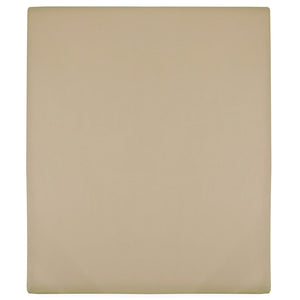 vidaXL Jersey Fitted Sheet Taupe 90x200 cm Cotton