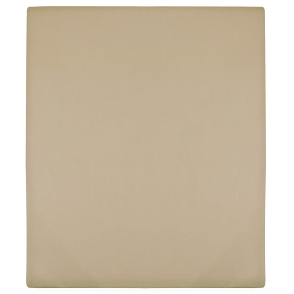 vidaXL Fitted Sheet Jersey Taupe 180x200 cm Cotton