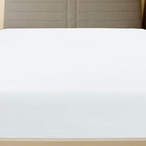 vidaXL Fitted Sheets 2 pcs. Jersey White 180x200 cm Cotton