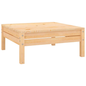 vidaXL Outdoor Stool Solid Pine Wood