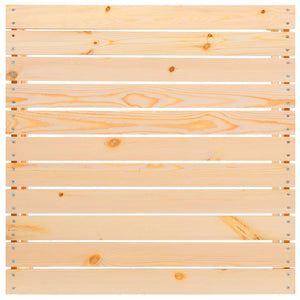 vidaXL Outdoor Stool Solid Pine Wood