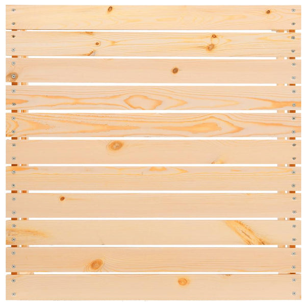 vidaXL Outdoor Stool Solid Pine Wood