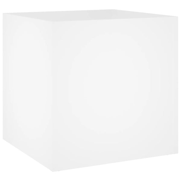 vidaXL Hall Tree Set White Engineered Wood