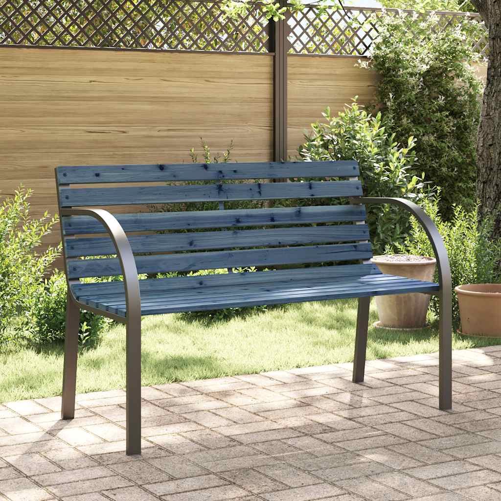 vidaXL Children's Garden Bench 81 cm Chinese Fir Wood Grey