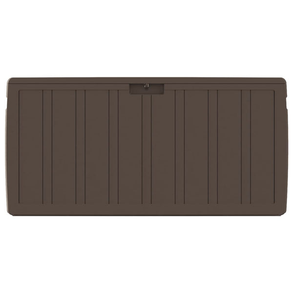 vidaXL Cushion Box Brown 117x45.5x57.5 cm 270 L