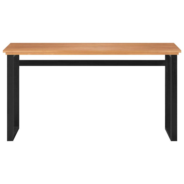 vidaXL Desk 120x45x75 cm Solid Teak Wood