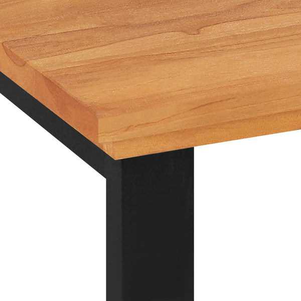 vidaXL Desk 120x45x75 cm Solid Teak Wood