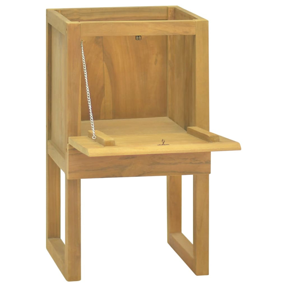 vidaXL Bathroom Cabinet 41x40x75 cm Solid Teak Wood
